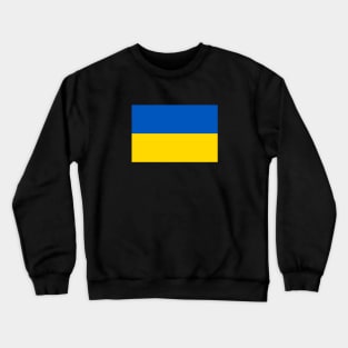 Flag of Ukraine. Stand with Ukraine! Crewneck Sweatshirt